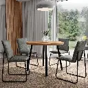 5. 1599 MESA STELLAR REDONDA TAPA NOGAL BASE NEGRA.webp