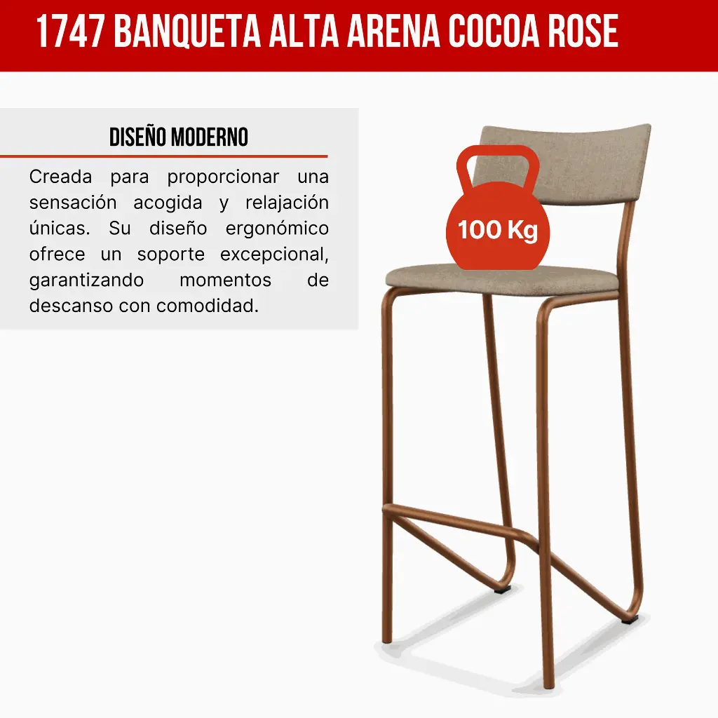2. 1747 BANQUETA ALTA ARENA COCOA ROSE.webp