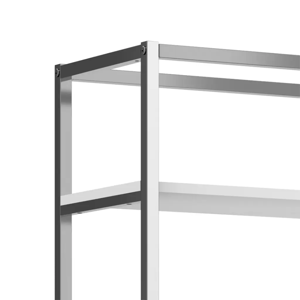 7. 1344 ESTANTE CON 5 REPIZAS Y BANDEJA BLANCO MATE CROMADO.webp