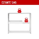 3. 1345 ESTANTE CON 3 REPIZAS Y BANDEJA BLANCO CROMADO.webp