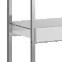 9. 1345 ESTANTE CON 3 REPIZAS Y BANDEJA BLANCO CROMADO.webp