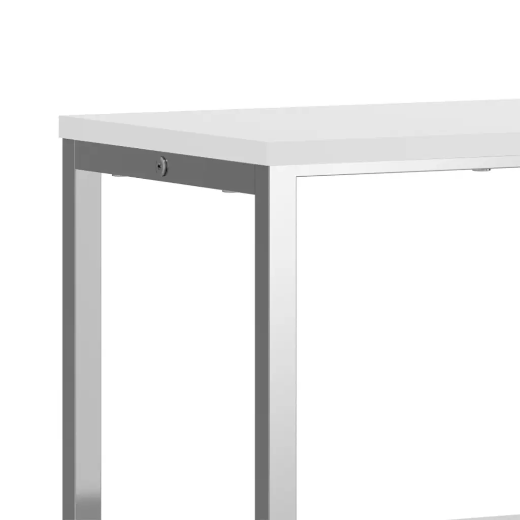 10. 1345 ESTANTE CON 3 REPIZAS Y BANDEJA BLANCO CROMADO.webp