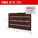 3. 1391 PANEL DE TV HASTA 60 PULGADAS TABACO TOUCH.webp