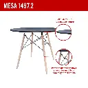 2. 6184 TAPA DE MESA REDONDA EAMES ∅90 NEGRO.webp