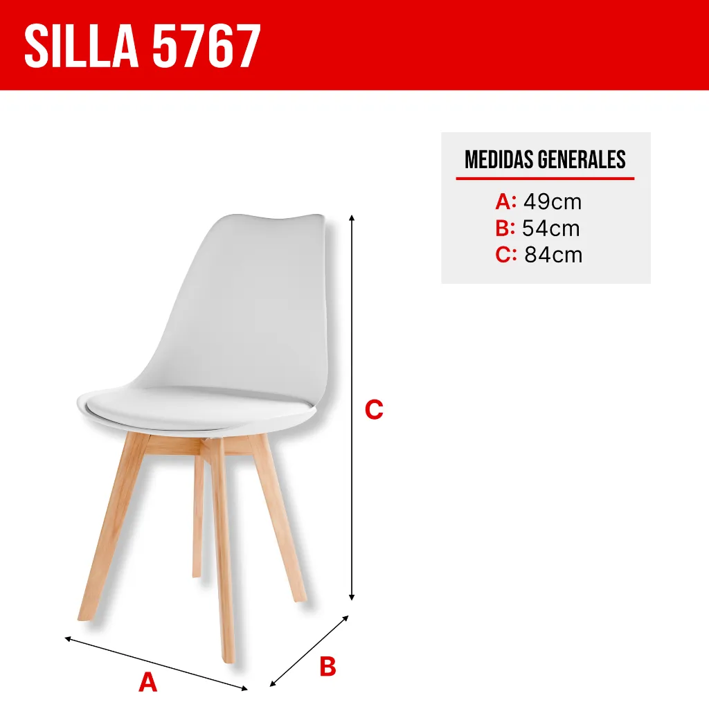 4. 5767 SILLA SAARINEN WOOD BLANCO.webp