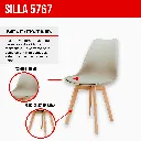 2. 5767 SILLA SAARINEN WOOD FENDI.webp