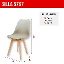 4. 5767 SILLA SAARINEN WOOD FENDI.webp