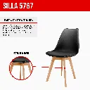 2. 5767 SILLA SAARINEN WOOD NEGRO.webp