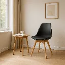 8. 5767 SILLA SAARINEN WOOD NEGRO.webp