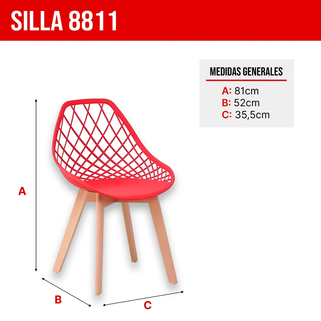 4. 8811 SILLA KAYLA WOOD ROJO FALU.webp