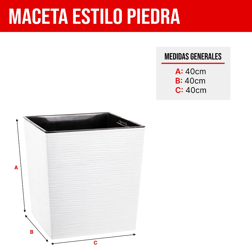 4. MCX078000 MACETA CUADRADA ESTILO PIEDRA 40X40X40 - BLANCO.webp