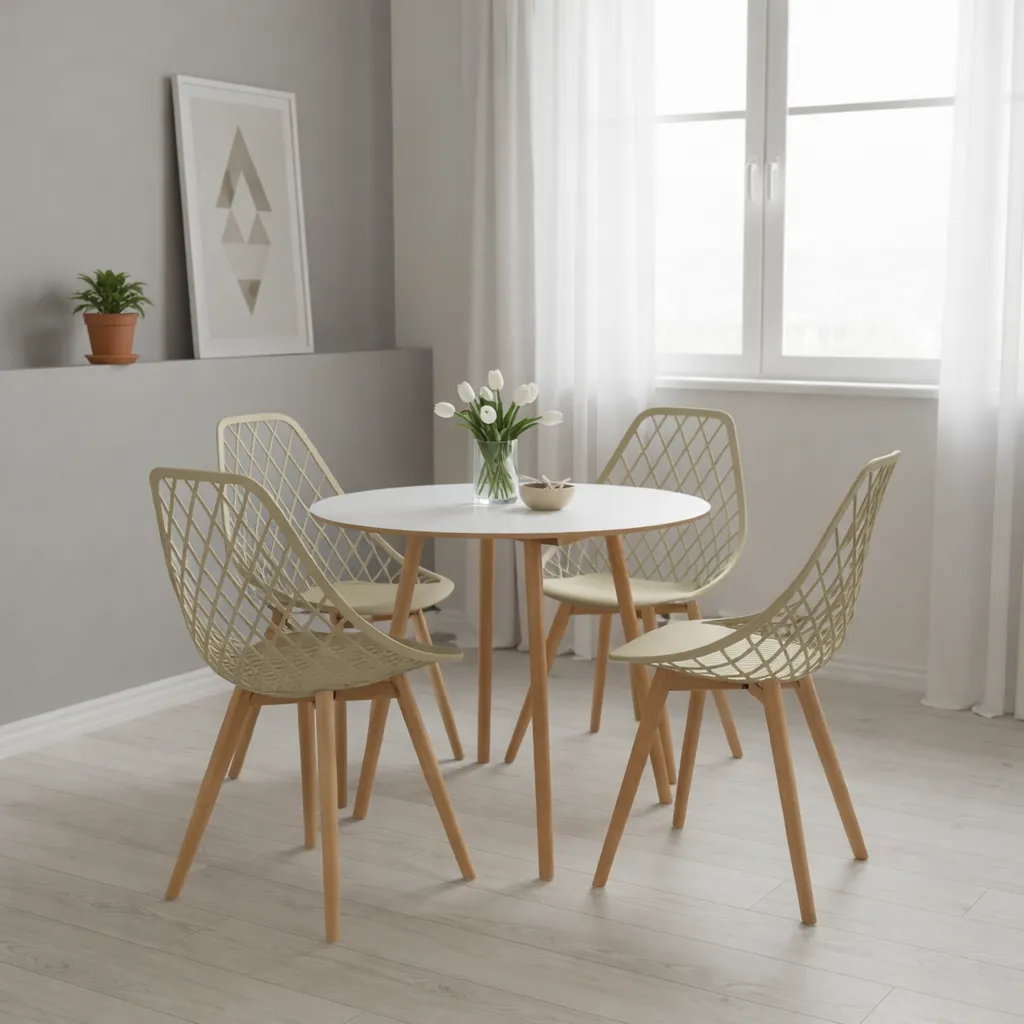 8811 SILLA KAYLA WOOD PP FENDI