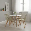 8811 SILLA KAYLA WOOD PP FENDI