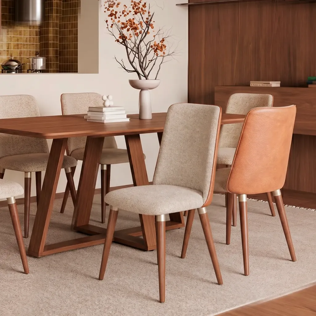 [PA1102751 SILLA DAKOTA NATURAL/CHAMPANHE/BOUCLE 04/CARAMEL] Silla Dakota Natural Champanhe Caramel