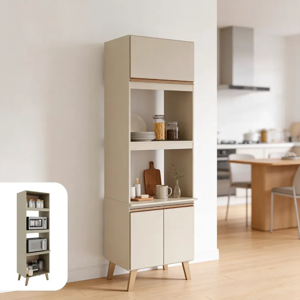 Mueble de cocina Oven Almendra