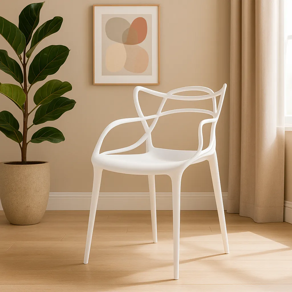 [4093 SILLA BERRINI PP BLANCO] Silla Berrini Blanco