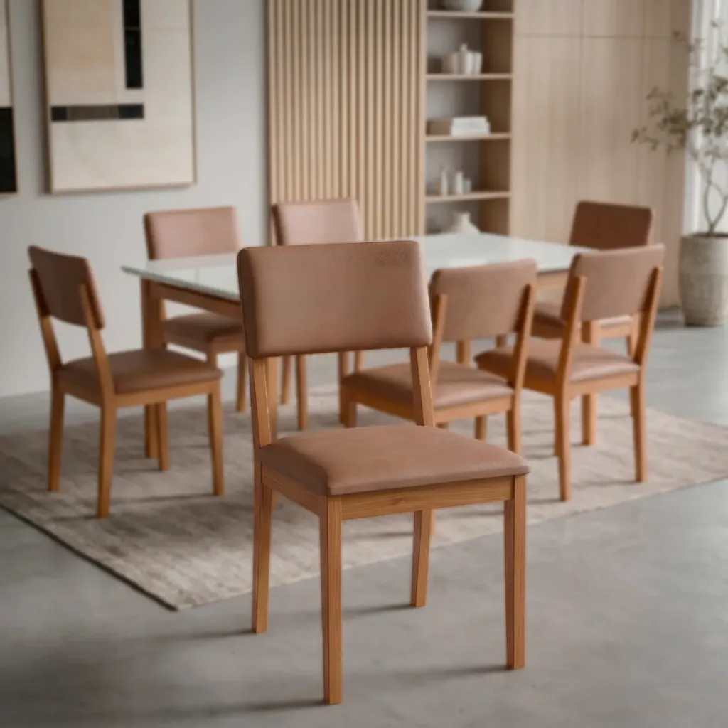 [22159747 SILLA SABIÁ ORNAE II - MADERA/KAKI] Silla Sabia | Madera - Courissimo Kaki