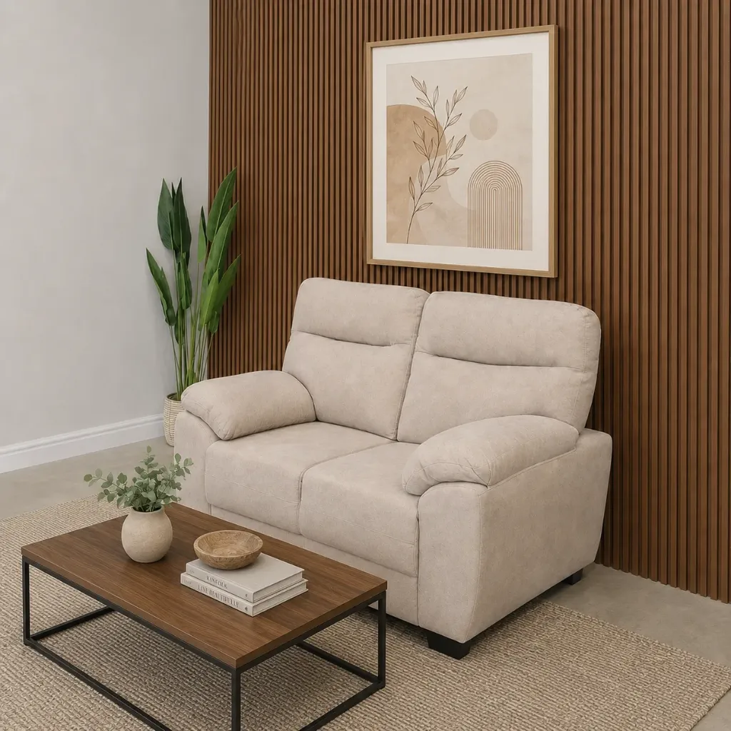 [251913 SOFA SERENA 2 ASIENTOS - 830 - BERLIN LISO BEGE] SOFA SERENA 2P -  BEIGE