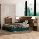 1114 CABECERA CON NICHO COLOR LEGNO