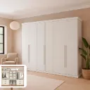 Ropero Capri Blanco