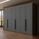 1159 ROPERO CAPRI FREIJO/CINZA TITANIO