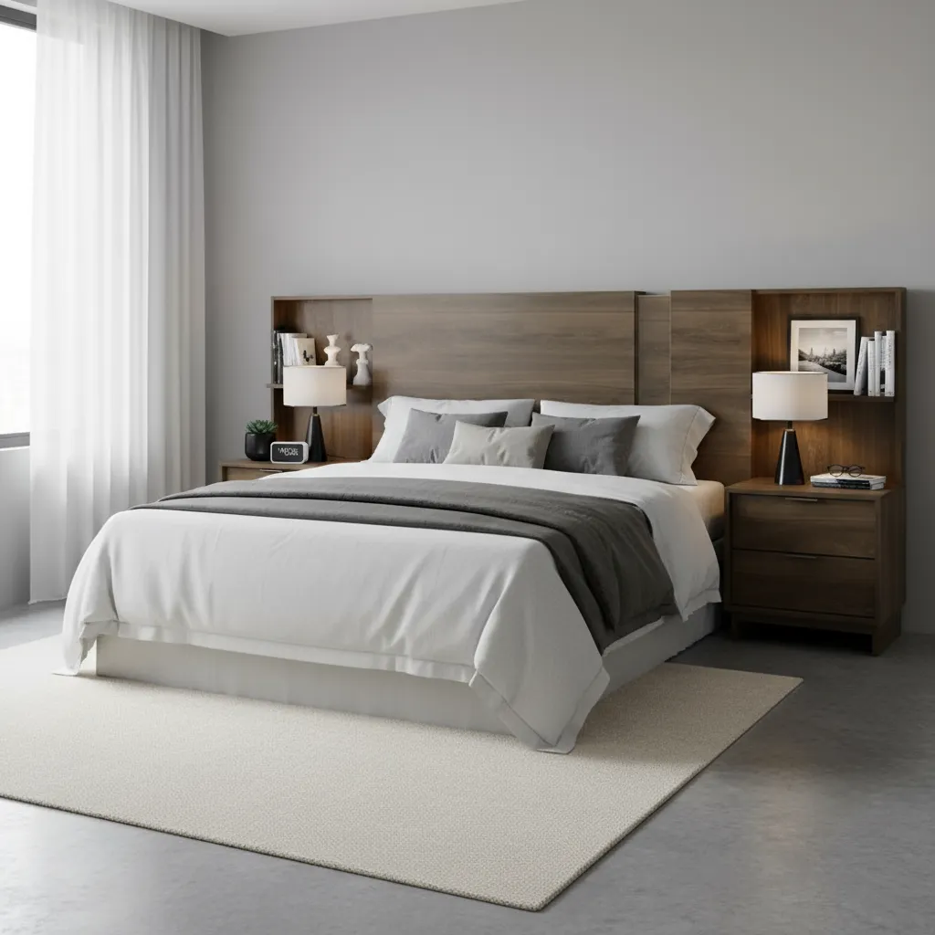 Espaldar para Cama Atlas Legno