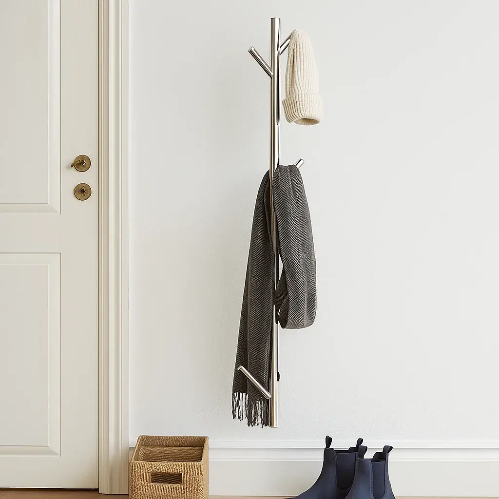 [COLGADOR - PERCHERO DE EMPOTRAR 518 CROMADO] COLGADOR - PERCHERO DE EMPOTRAR 518 CROMADO