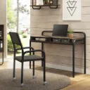 ESCRITORIO 1280 LEGNO NEGRO MATE