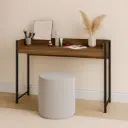 1292 ESCRITORIO/TOCADOR LEGNO NEGRO MATE C/ESPEJO