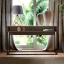 1339 CONSOLA LEGNO NEGRO MATE