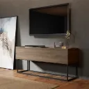 1341 RACK LEGNO CON PRETO