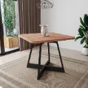 Mesa Atria Quad Nogal Negro