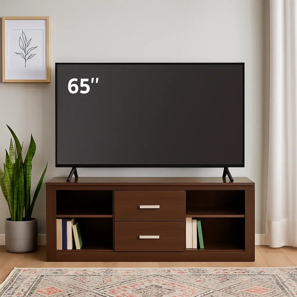 [1394 RACK TABACO TOUCH] Rack de TV Dintel Tabaco Touch