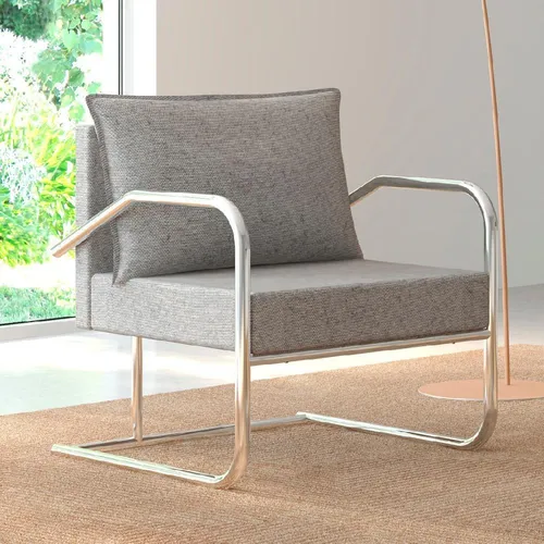 1733 POLTRONA ALASKA/CROMADO