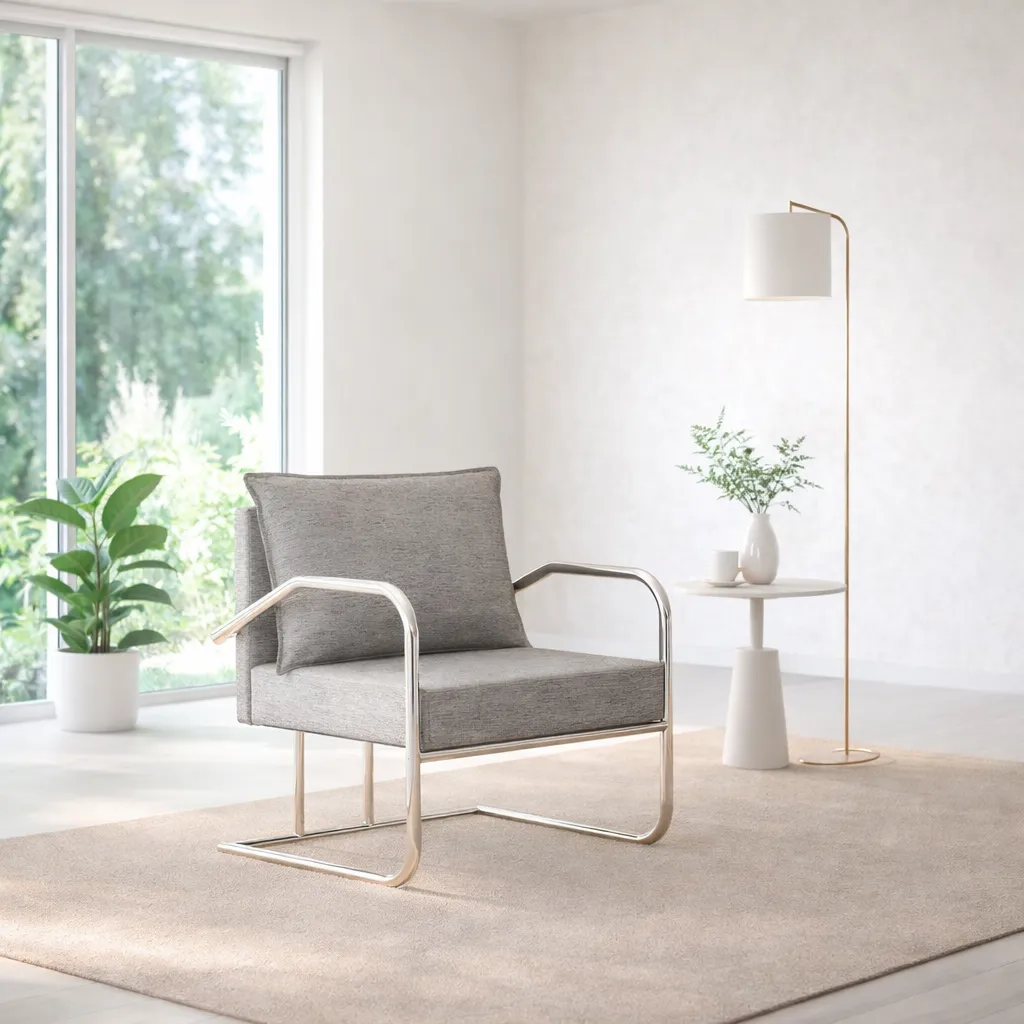 [1733 POLTRONA ALASKA/CROMADO] 1733 POLTRONA ALASKA/CROMADO