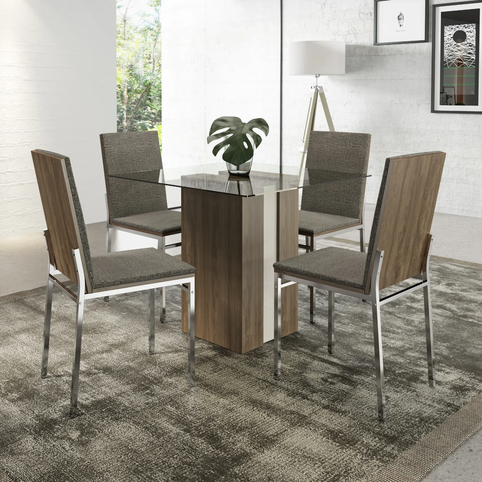 [1729 SILLA ONIX CROMADA] 1729 SILLA ONIX CROMADA