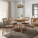 1741 SILLA FREIJO/ARENA CARAMELO CON ROSE