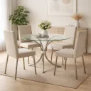 SILLA 1730 BRONCE EN TELA FENDI