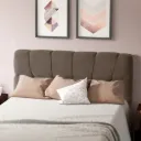 CABECERA LARA C:160 - 100563 TECIDO PLATINIUM TABACO