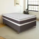 COLCHON ESPUMA PRO CONFORT CARDENAS D33 20X188X105 NEGRO/BLANCO