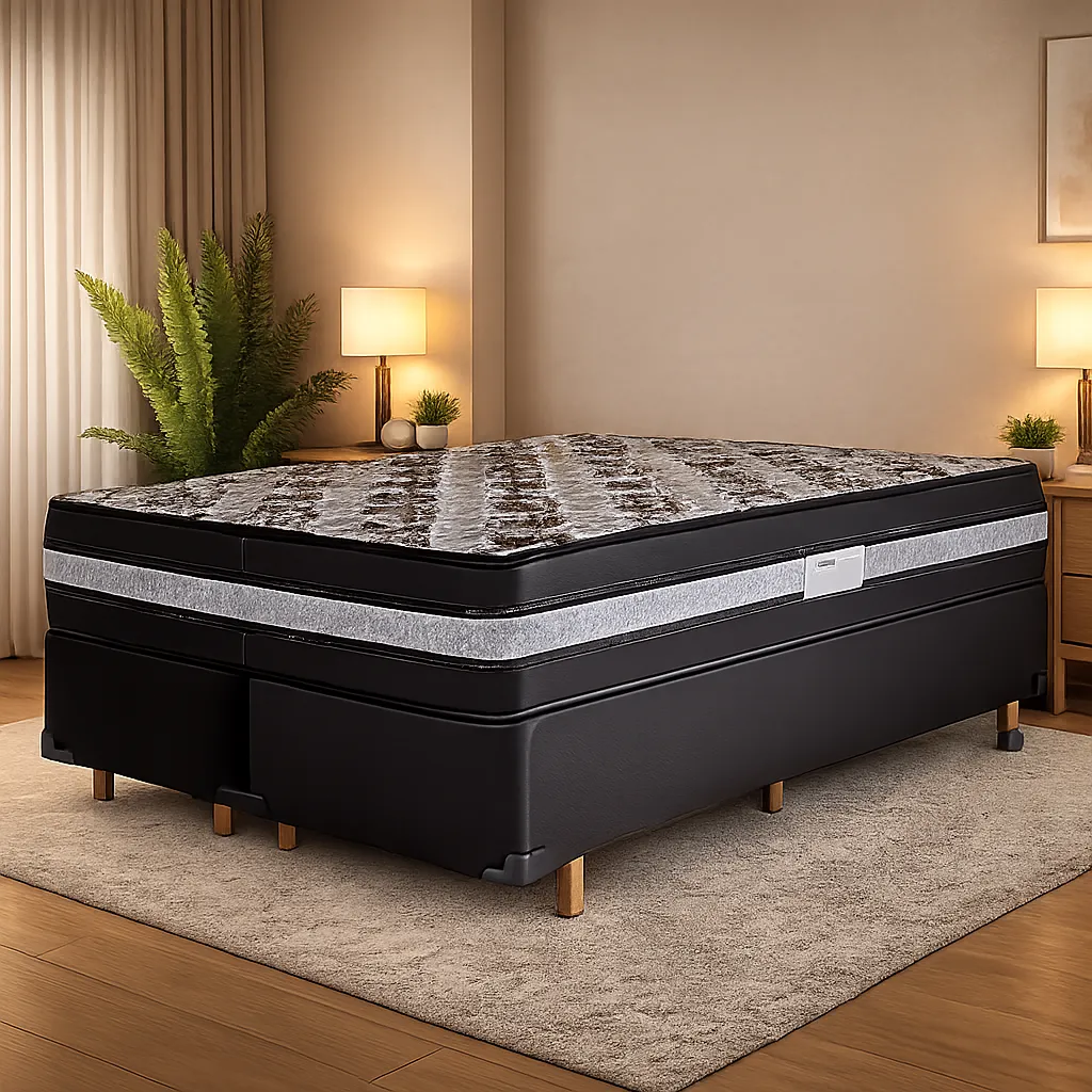 COLCHON MOLA ECLIPSE MASTER - A:27 C:198 L:158 CERV/NEGRO/PRETO