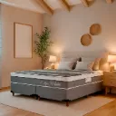 COLCHON MOLA ECLIPSE MASTER - A:27 C:203 L:193 CERV/DISEÑO FLOR CINZA BRA
