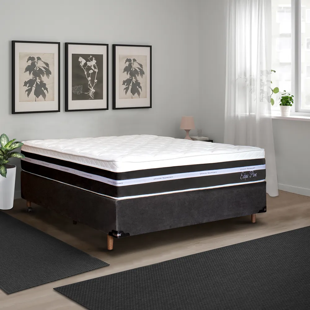 COLCHON MOLA ECLIPSE MASTER PRIME - A:29 C:198 L:158 CERV/CINZA BLANCO