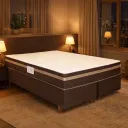 COLCHON MOLA ECLIPSE PLUS- A:23 C:203 L:193 SUPERLASTIC MARROM/FDOURADO