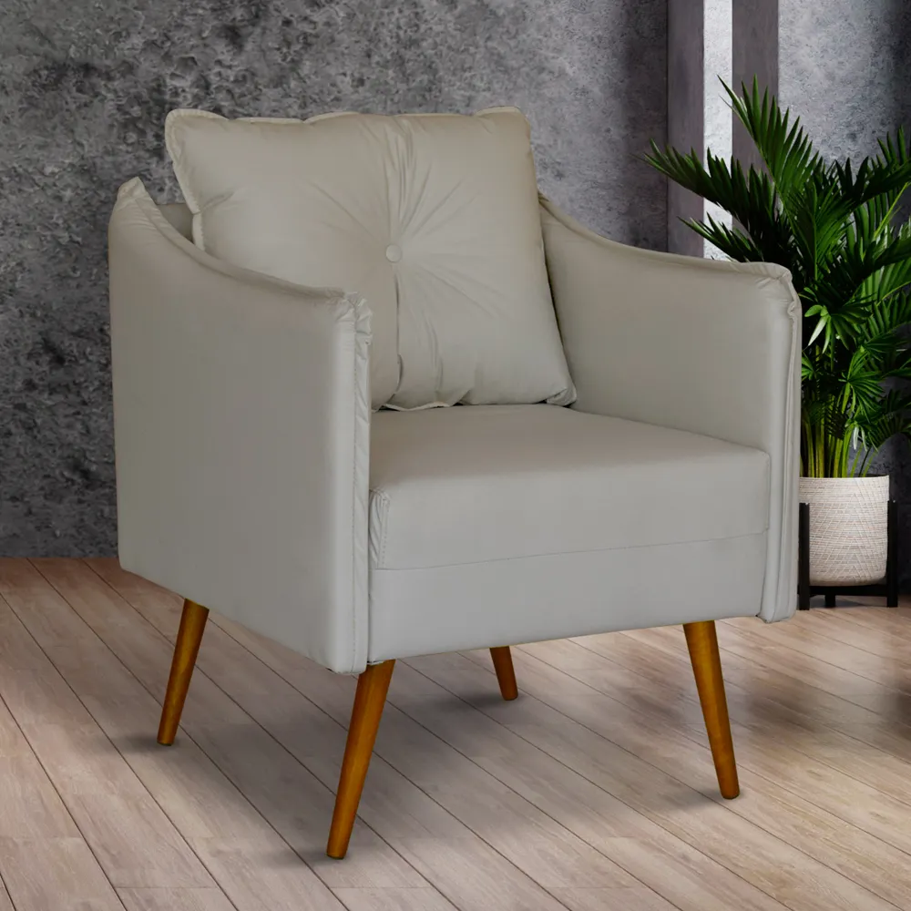 [POLTRONA PETRUS COMPLEMENTO DE SOFA - 100423 CUERO ECO PU BEGE] POLTRONA PETRUS COMPLEMENTO DE SOFA - 100423 CUERO ECO PU BEGE