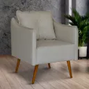 POLTRONA PETRUS COMPLEMENTO DE SOFA - 100423 CUERO ECO PU BEGE