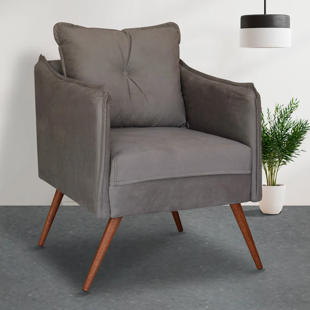 [POLTRONA PETRUS COMPLEMENTO DE SOFA - 100569 TECIDO PREMIUM CASTOR] POLTRONA PETRUS COMPLEMENTO DE SOFA - 100569 TECIDO PREMIUM CASTOR