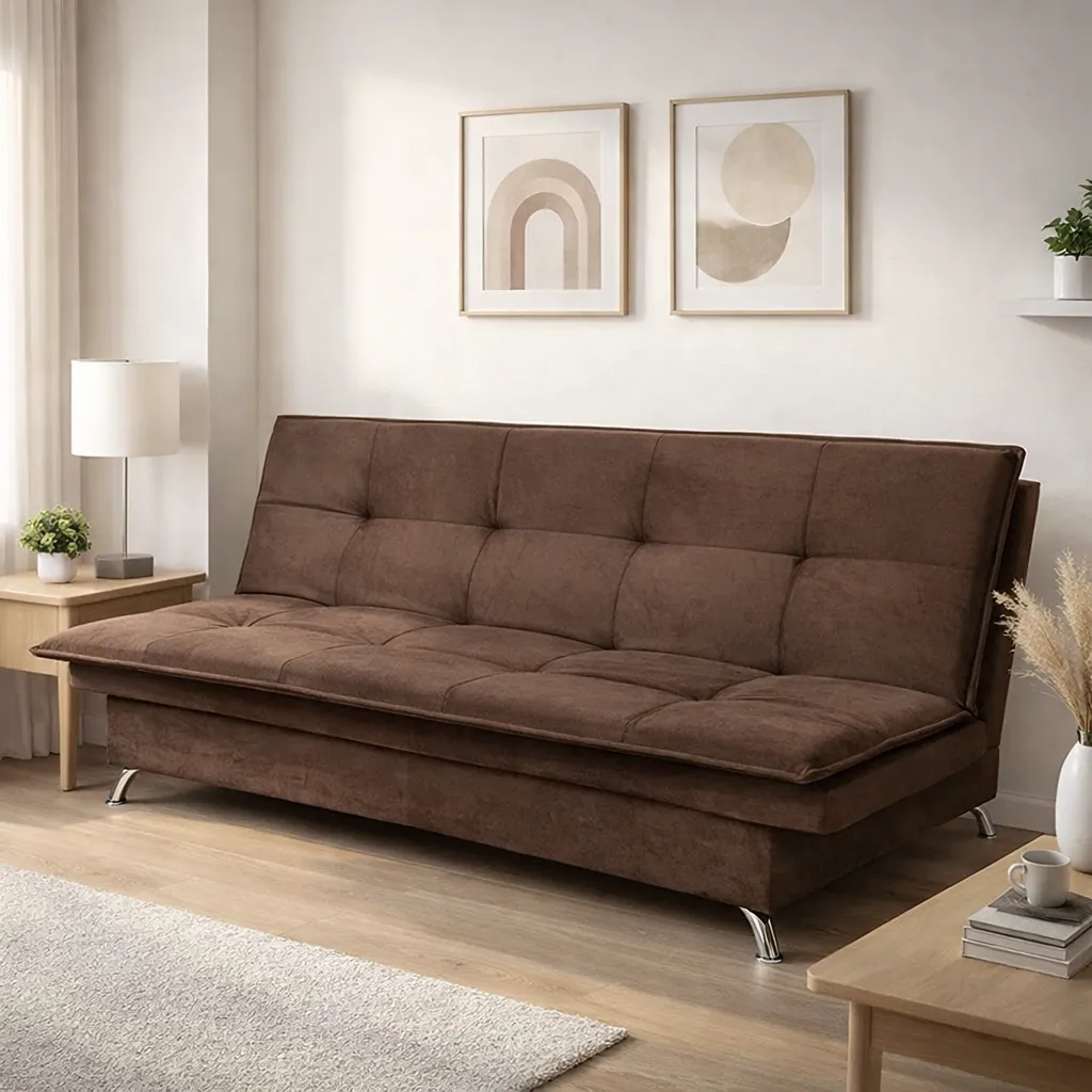[SOFA CAMA MIRAGE 3 ASIENTOS - 100562 PLATINUM MARRON CAFE] SOFA CAMA MIRAGE 3 ASIENTOS - 100562 PLATINUM MARRON CAFE