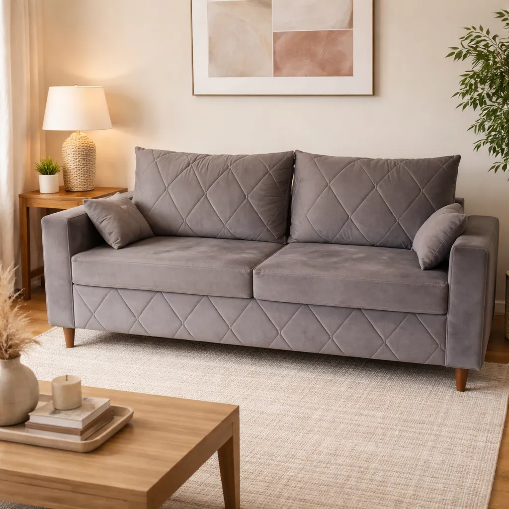 [SOFA MONALISA 3 ASIENTOS - 100563 TECIDO PLATINIUM TABACO] SOFA MONALISA 3 ASIENTOS - 100563 TECIDO PLATINIUM TABACO