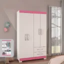 Ropero Style Blanco New Rosa